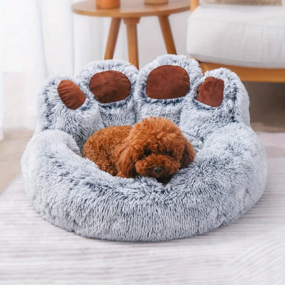 CozyPaws | Bear Paw Pet Bed