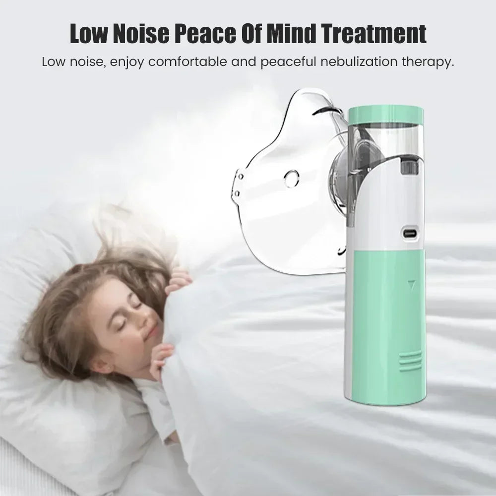 BreatheEasy Nebulizer | Portable Relief for Respiratory Health