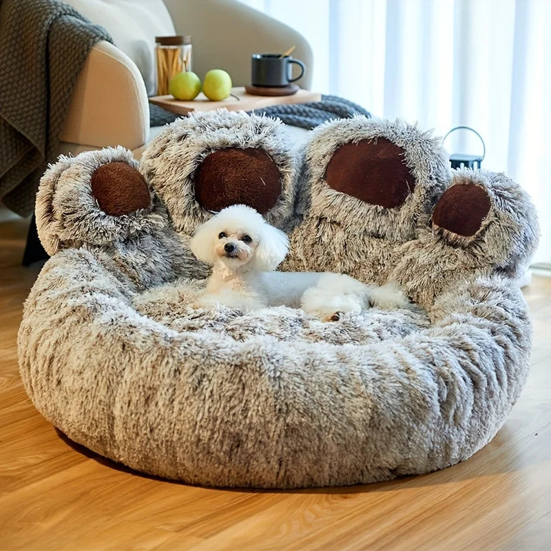 CozyPaws | Bear Paw Pet Bed