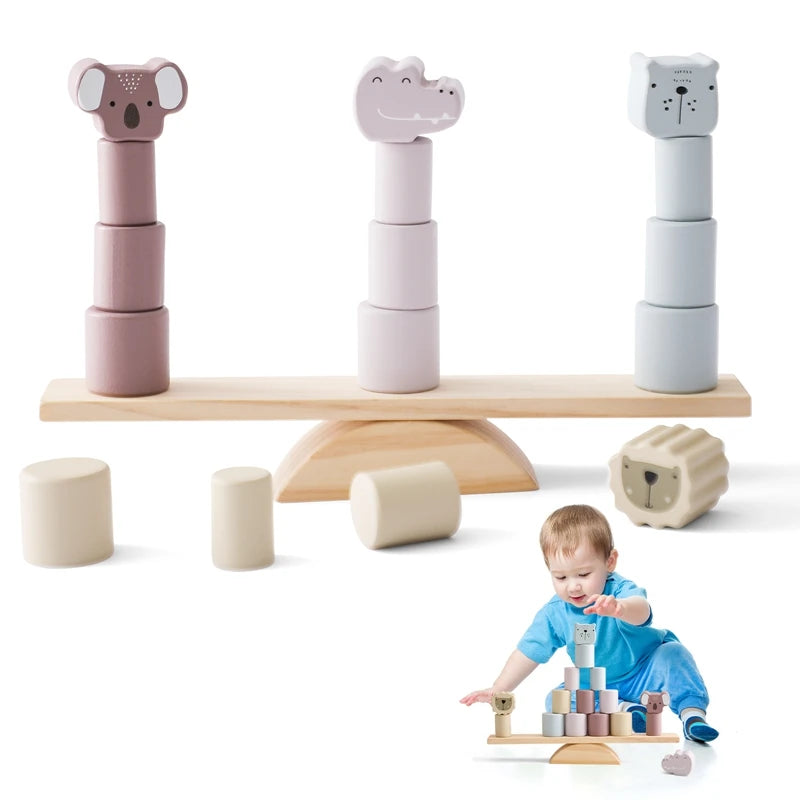 ForestBlocks | Montessori Sensory Stacking Toys