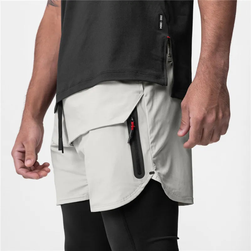 Floris Gym Shorts | Men's Quick-Dry Fitness Shorts