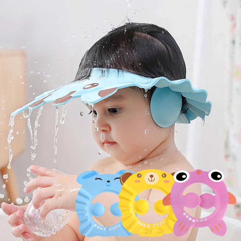 BubbleBuddy | Adjustable Hair Washing Hat for Kids