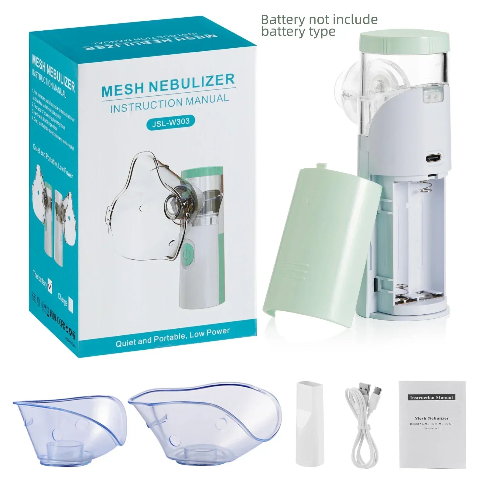 BreatheEasy Nebulizer | Portable Relief for Respiratory Health