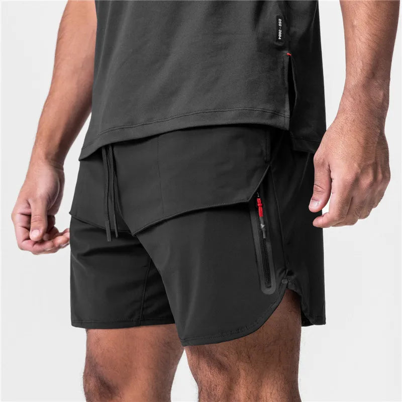 Floris Gym Shorts | Men's Quick-Dry Fitness Shorts