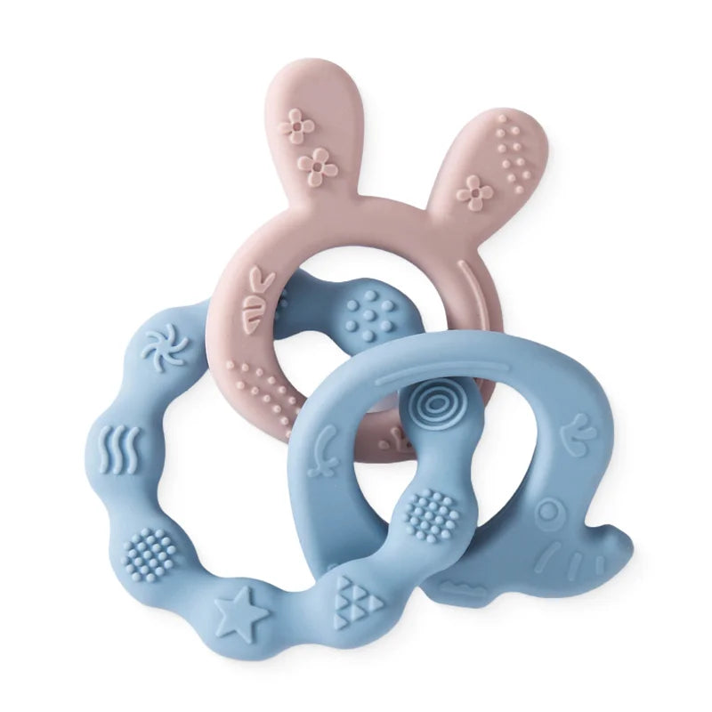 ChewyCharm | Baby Silicone Teether Bracelet