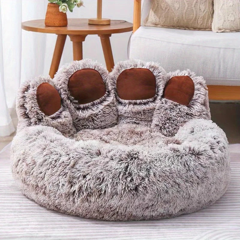 CozyPaws | Bear Paw Pet Bed