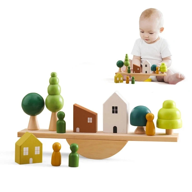 ForestBlocks | Montessori Sensory Stacking Toys