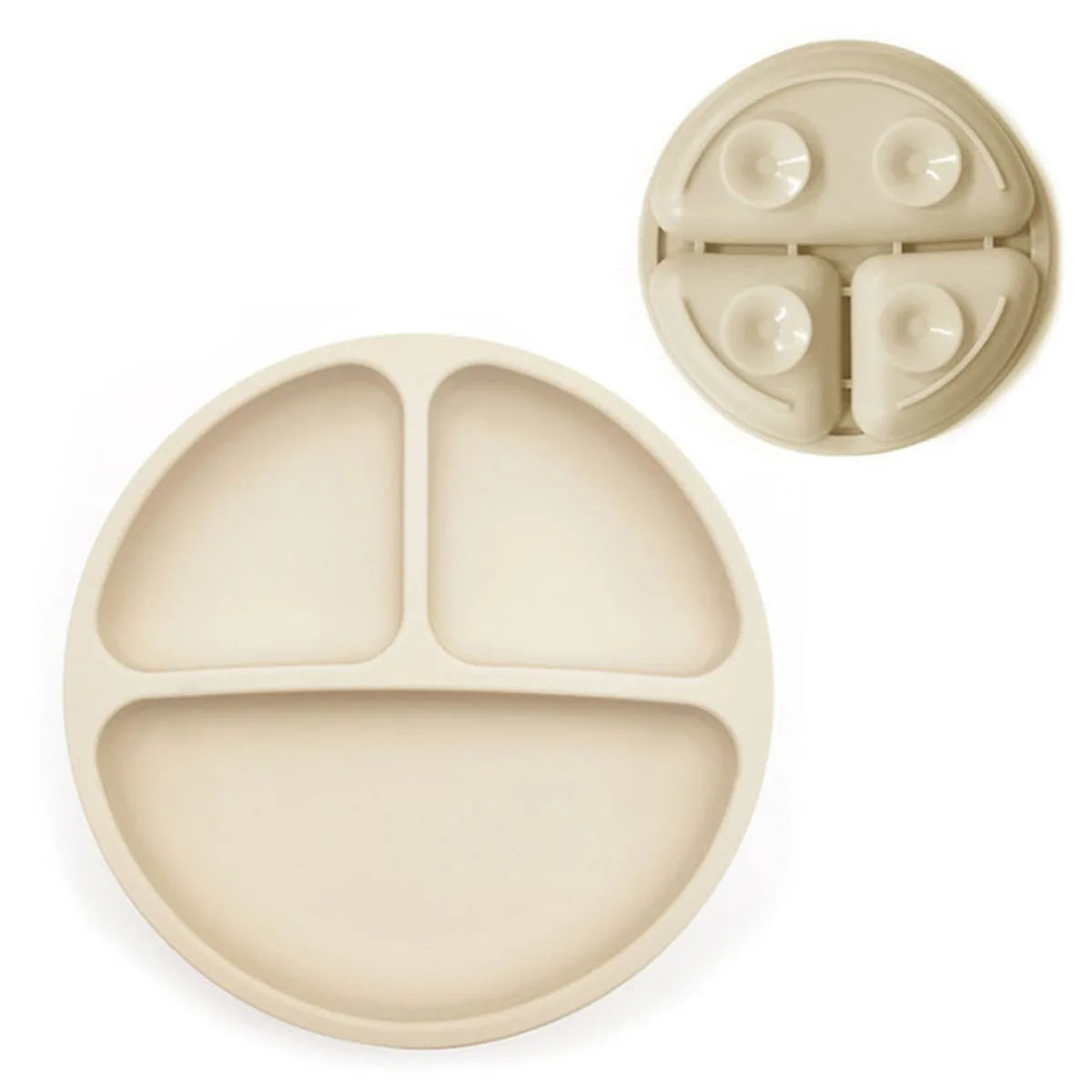 TinyDine | Baby Safe Sucker Silicone Eating Plate