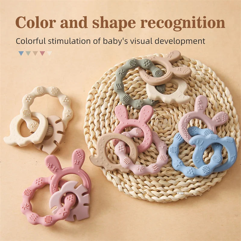 ChewyCharm | Baby Silicone Teether Bracelet