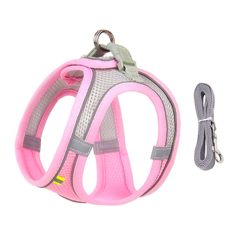 PawsomeFit | Adjustable Cat & Dog Harness Set