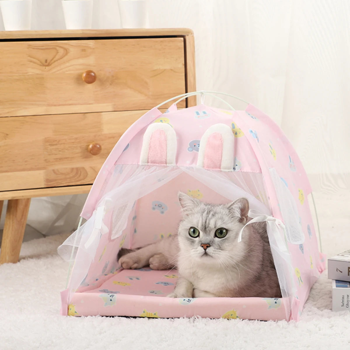 CozyNest | Cat Tent Bed