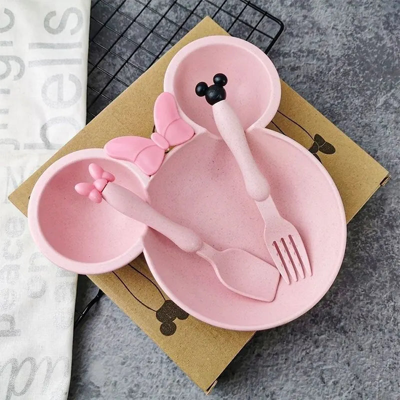 Tiny Tummy | 3-pcs Cartoon Dinnerware Set